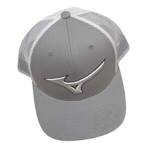 Mizuno Lady T Snapback Hat Womens Sports Trucker Embroidered Mesh Adjustable